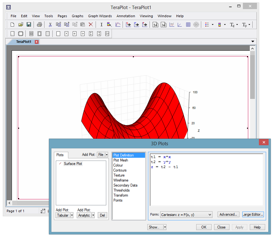 Graph Software Overview TeraPlot graph-software-overview-teraplot
